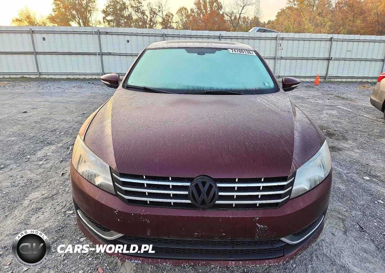 2012 Volkswagen Passat Se VIN:1VWBN7A3XCC019098 - 5
