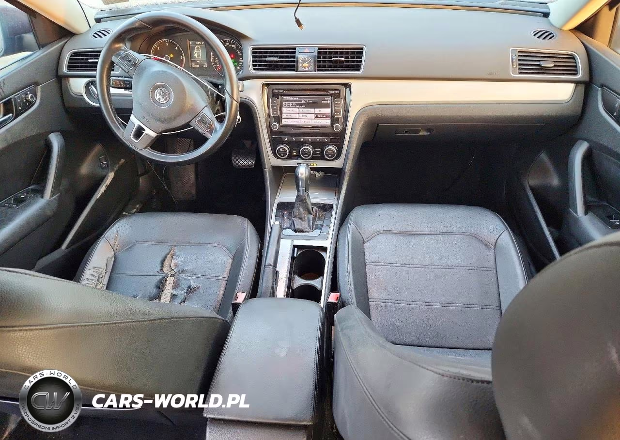 2012 Volkswagen Passat Se VIN:1VWBN7A3XCC019098 - 8