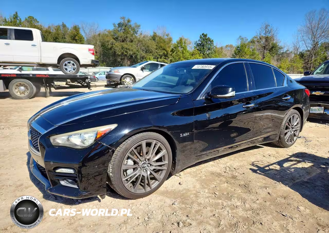 2016 Infiniti Q50 Red Sport 400