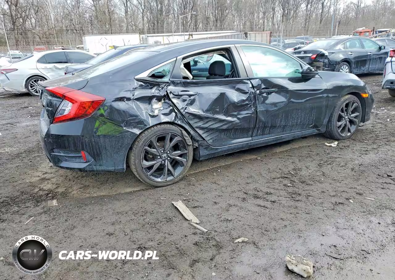 2021 Honda Civic Sport VIN:2HGFC2F88MH534862 - 3