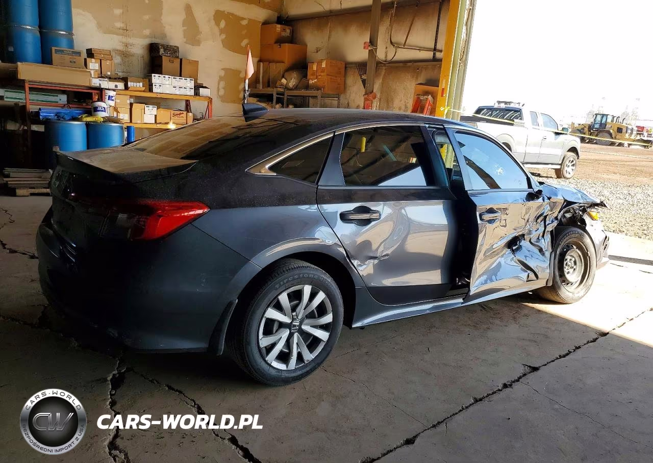 2023 Honda Civic Lx VIN:2HGFE2F26PH555509 - 3