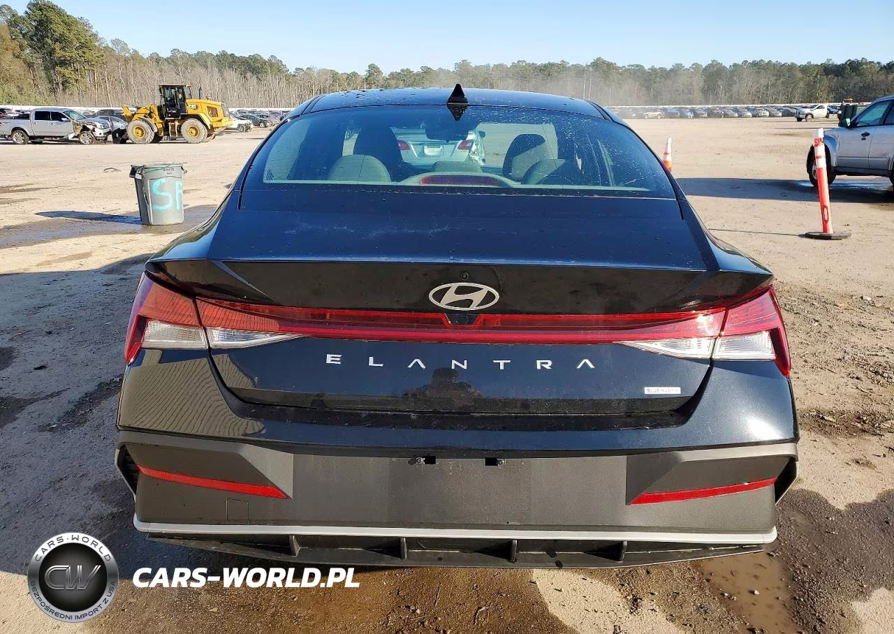 2024 Hyundai Elantra Hybrid Blue VIN:KMHLM4DJ0RU100807 - 6