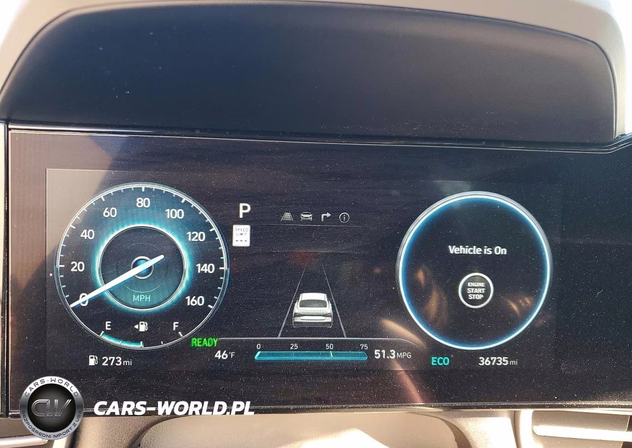 2024 Hyundai Elantra Hybrid Blue VIN:KMHLM4DJ0RU100807 - 9