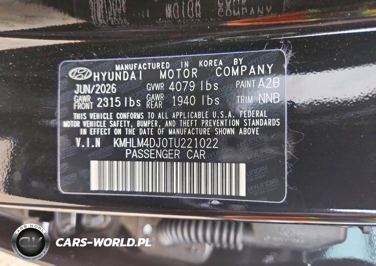2026 Hyundai Elantra Hybrid Blue VIN:KMHLM4DJ0TU221022 - 13