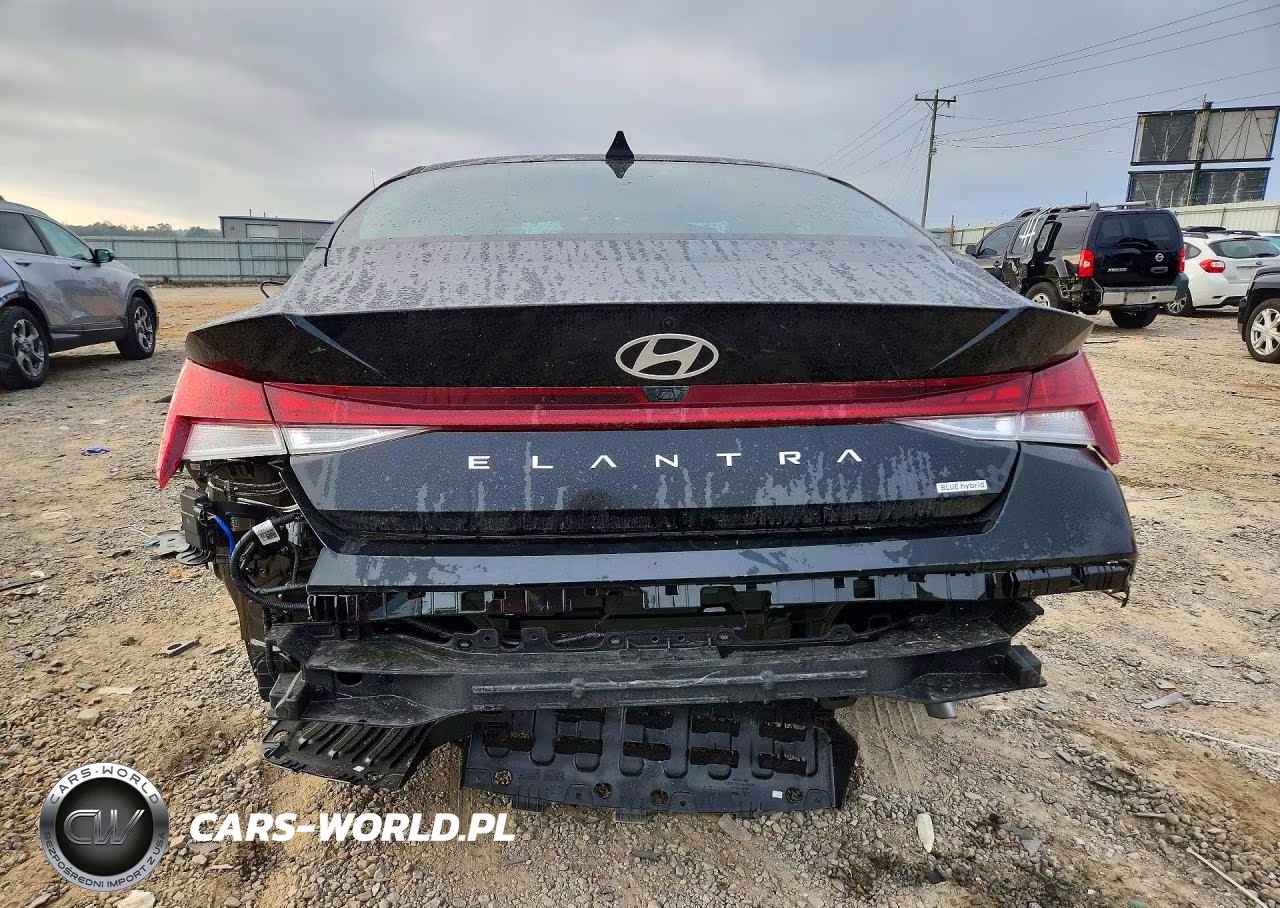 2026 Hyundai Elantra Hybrid Blue VIN:KMHLM4DJ0TU221022 - 6