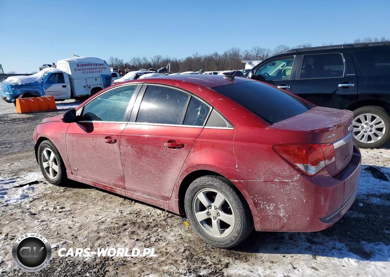 2012 Chevrolet Cruze Lt VIN:1G1PF5SCXC7165902 - 2