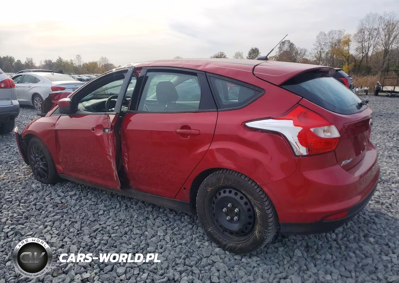 2012 Ford Focus Se VIN:1FAHP3K21CL312173 - 2
