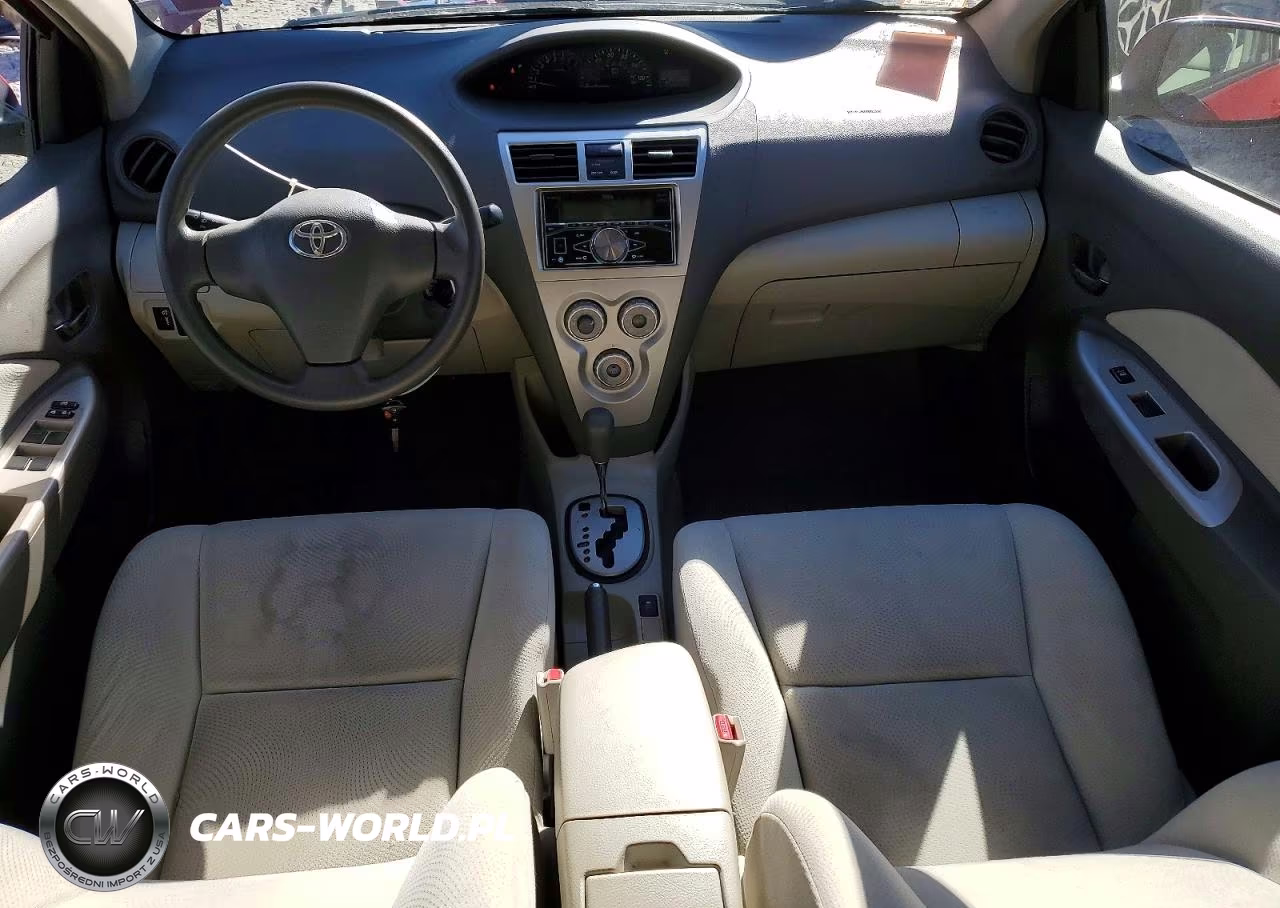 2010 Toyota Yaris Base VIN:JTDBT4K3XA4066015 - 8