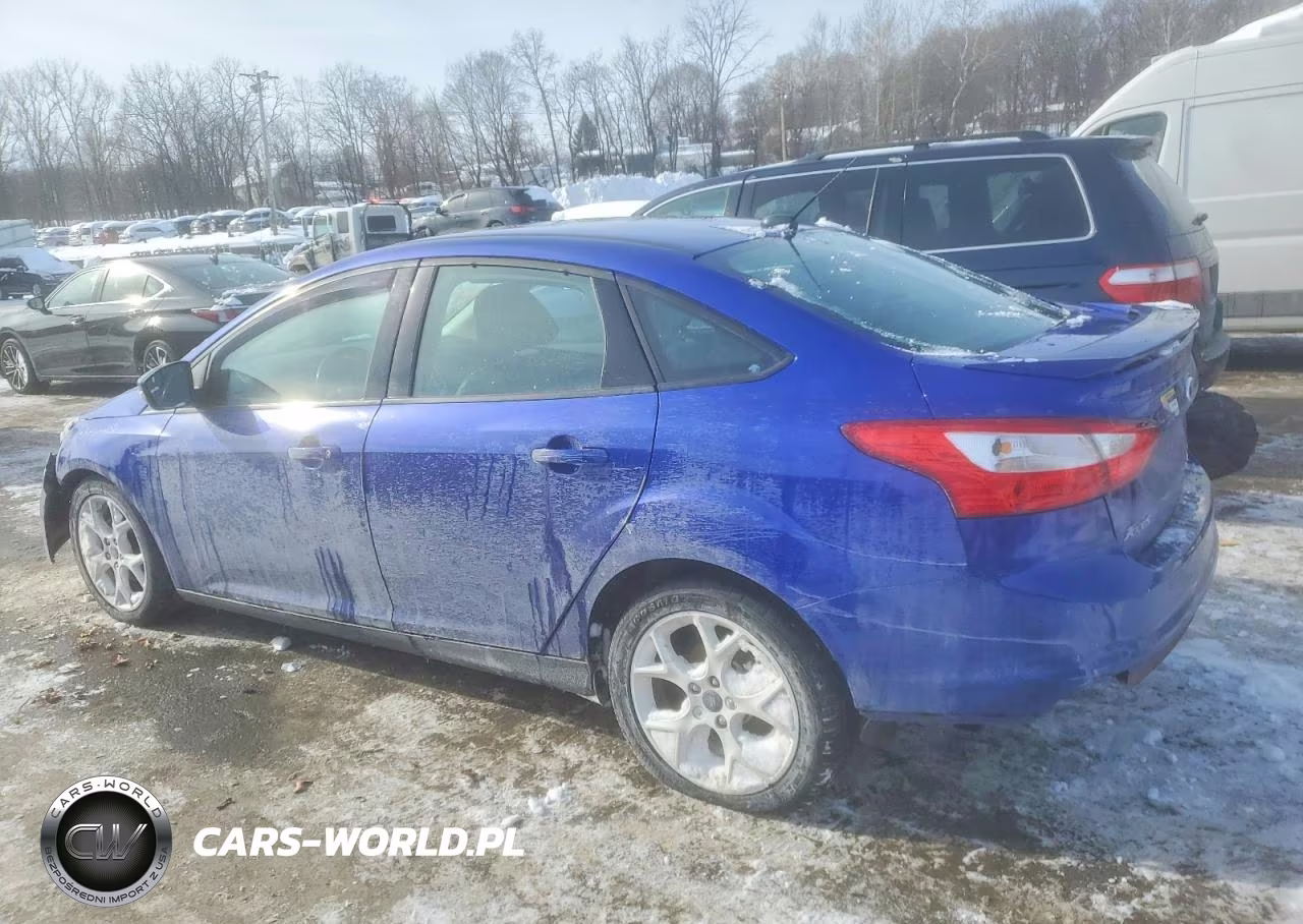 2013 Ford Focus Se VIN:1FADP3F22DL326772 - 2