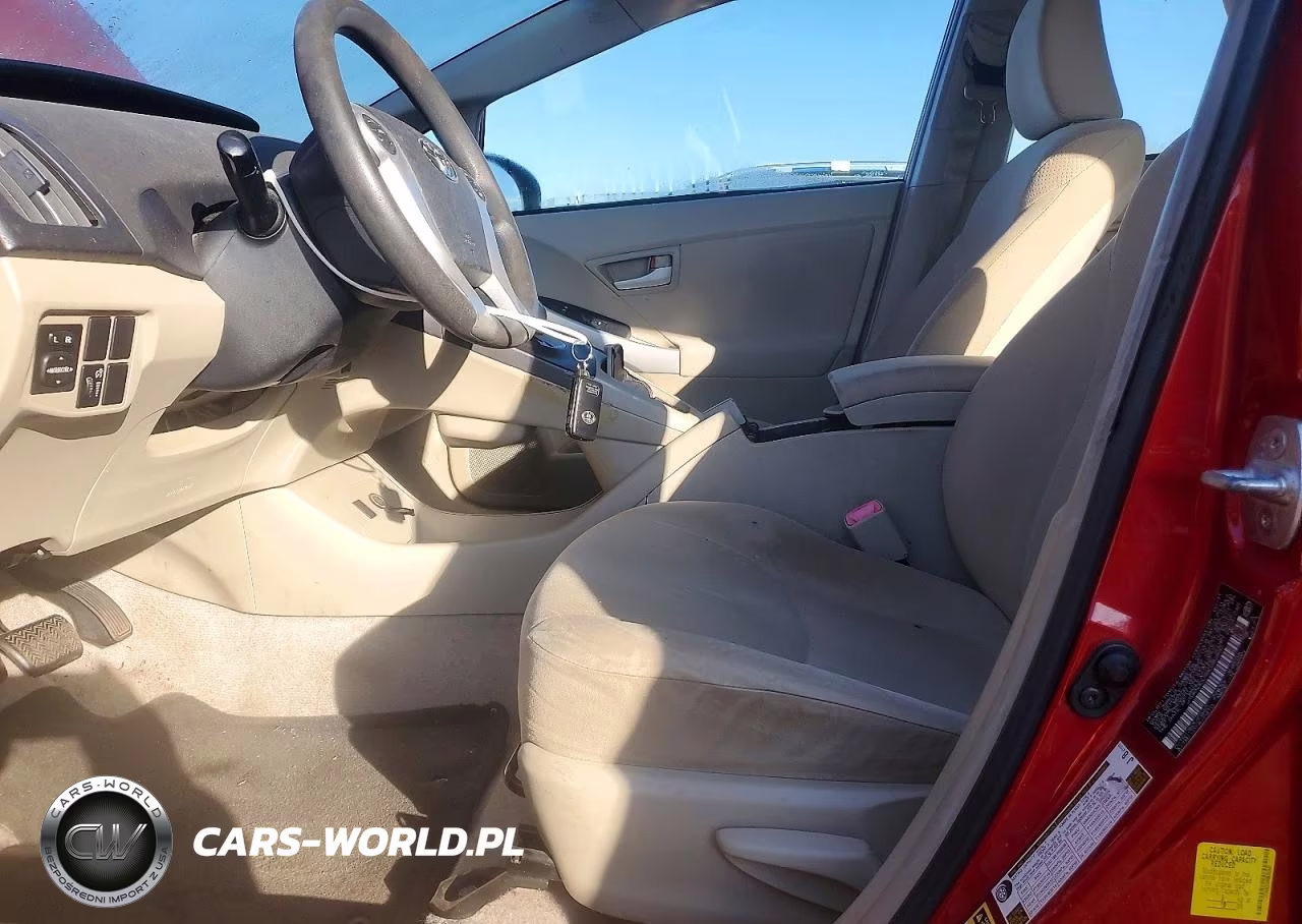 2011 Toyota Prius Two VIN:JTDKN3DU9B0282845 - 7