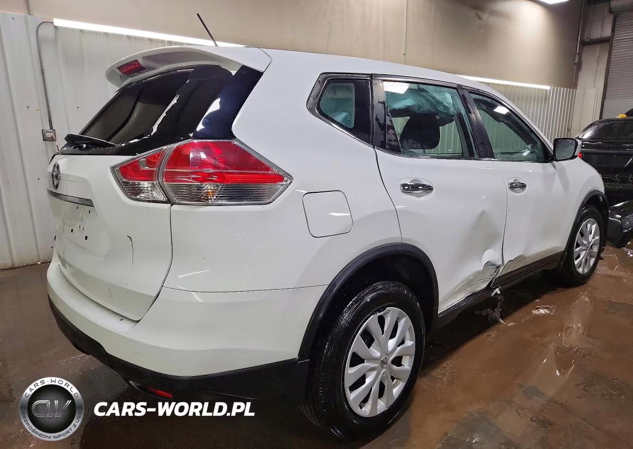 2015 Nissan Rogue S VIN:KNMAT2MT8FP581341 - 3