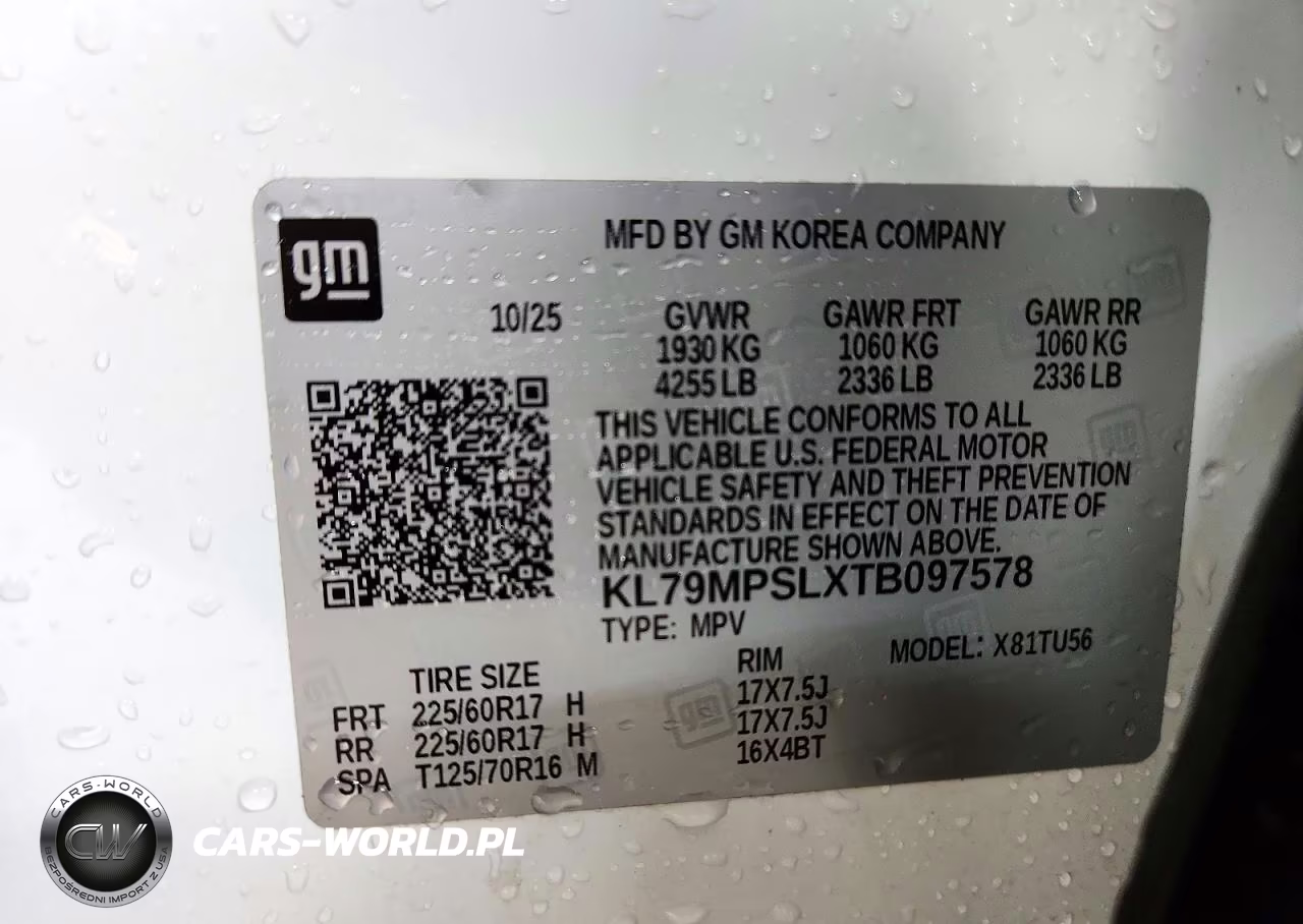 2026 Chevrolet Trailblazer Lt VIN:KL79MPSLXTB097578 - 14