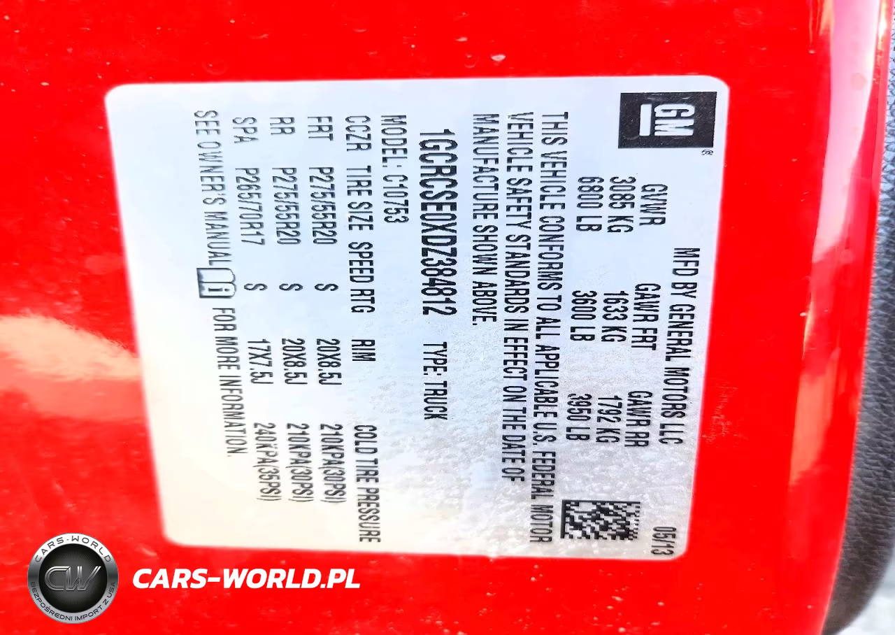 2013 Chevrolet Silverado C1500 Lt VIN:1GCRCSE0XDZ384812 - 12