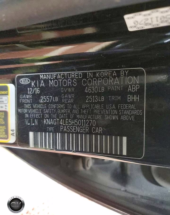 2017 Kia Optima Hybrid VIN:KNAGT4LE5H5011270 - 13