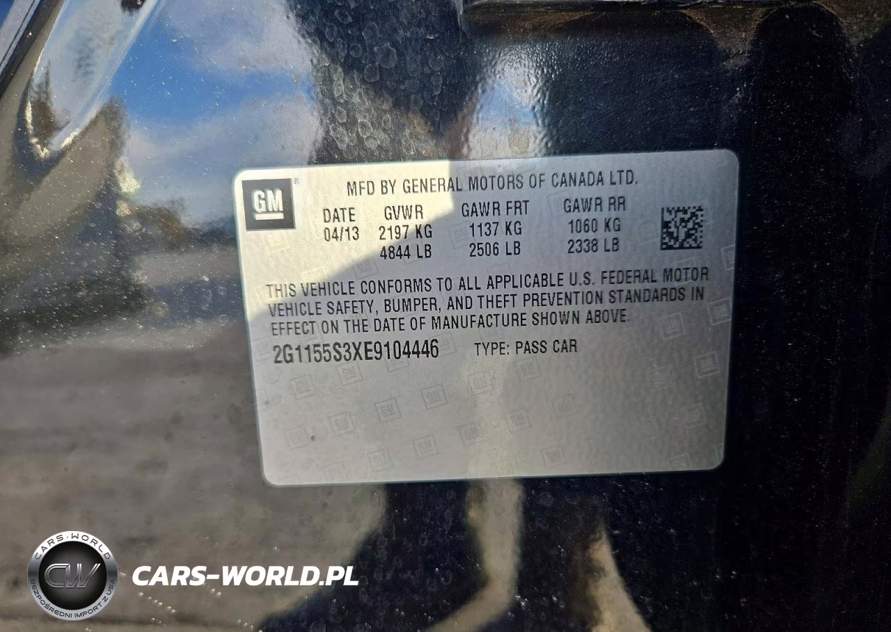 2014 Chevrolet Impala Ltz VIN:2G1155S3XE9104446 - 12