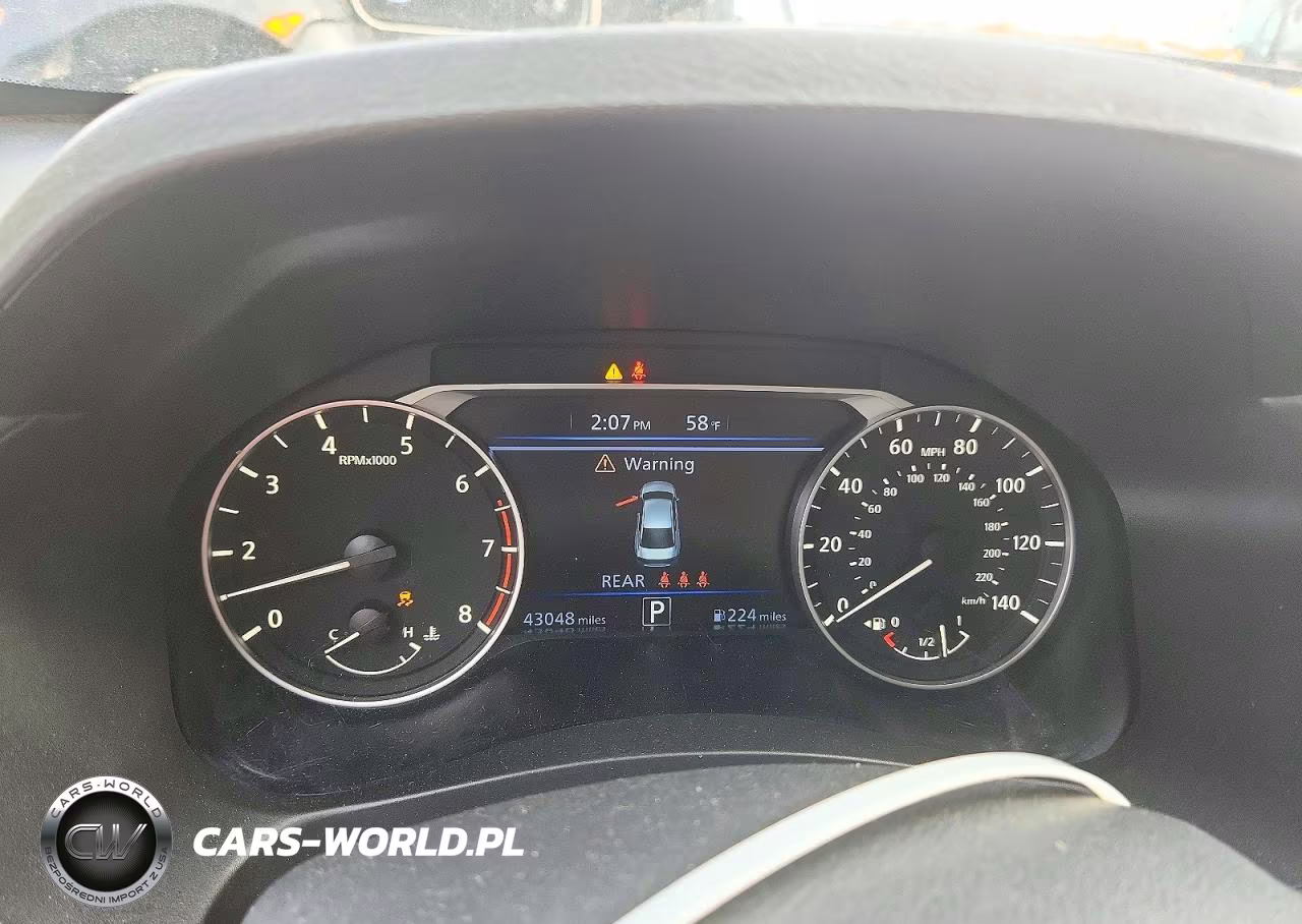 2025 Nissan Altima Sv VIN:1N4BL4DV8SN379872 - 9
