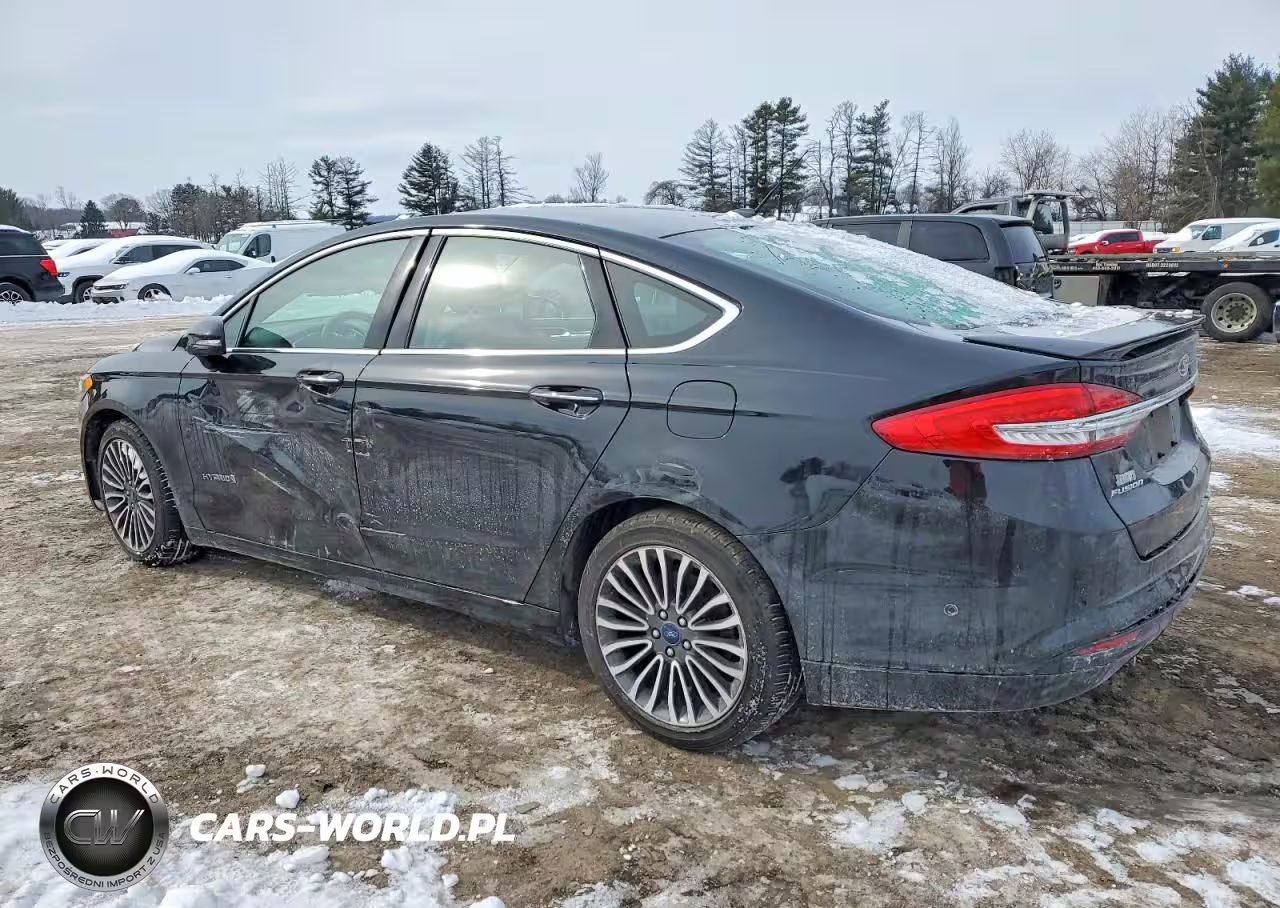 2017 Ford Fusion Titanium Hev VIN:3FA6P0RU4HR254288 - 2