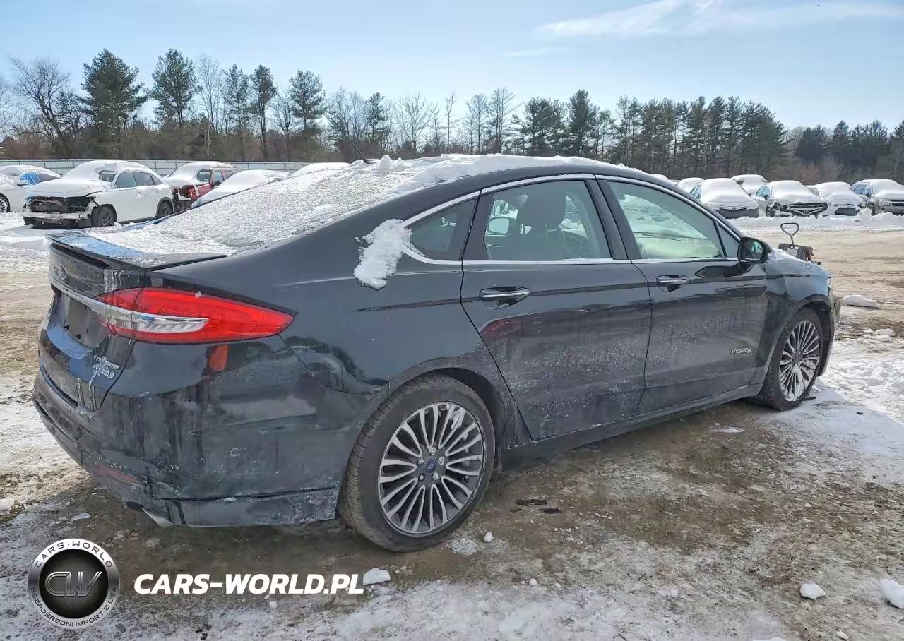 2017 Ford Fusion Titanium Hev VIN:3FA6P0RU4HR254288 - 3