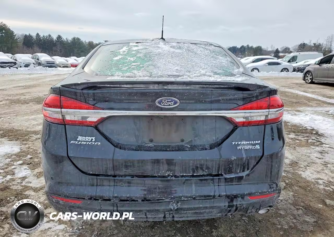 2017 Ford Fusion Titanium Hev VIN:3FA6P0RU4HR254288 - 6