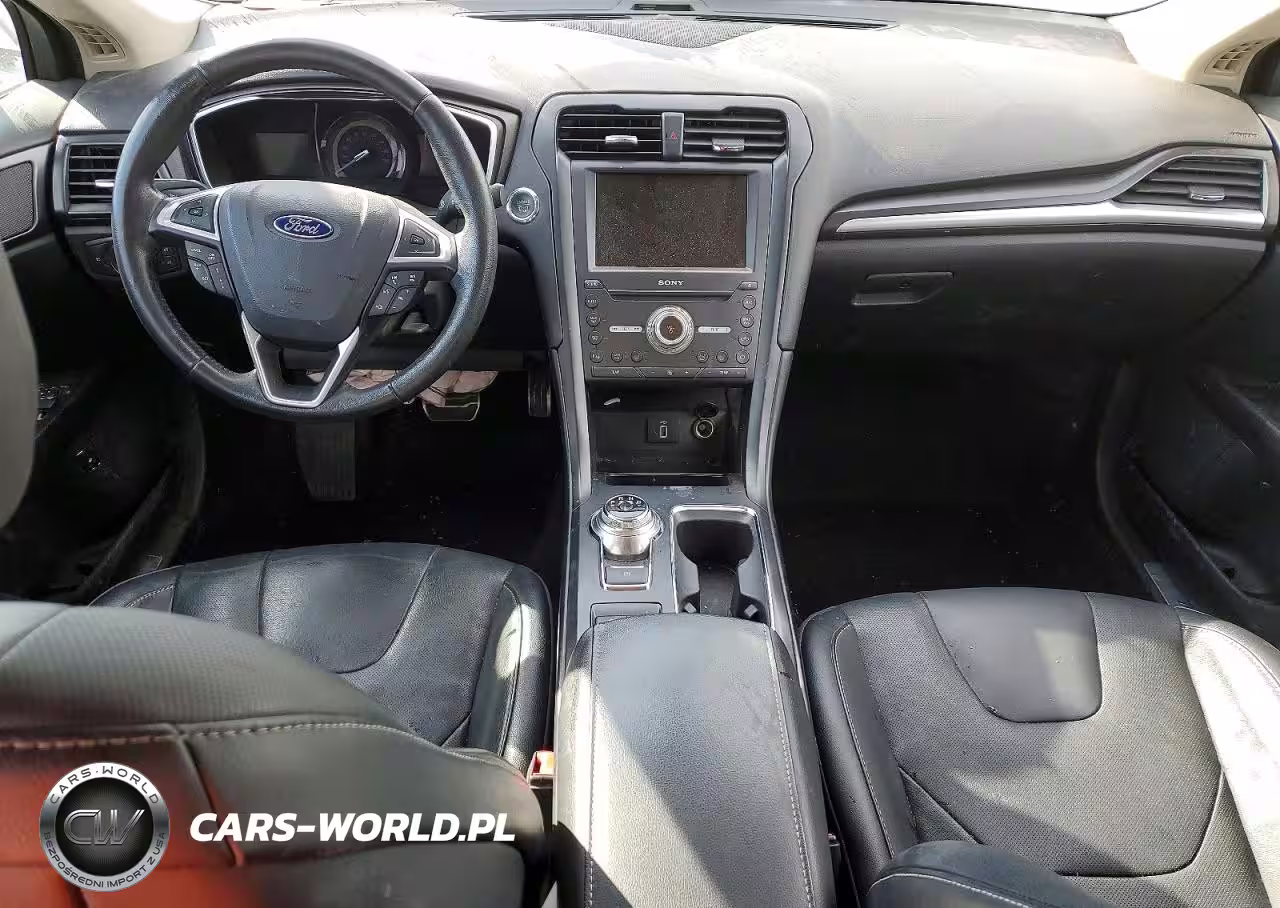 2017 Ford Fusion Titanium Hev VIN:3FA6P0RU4HR254288 - 8