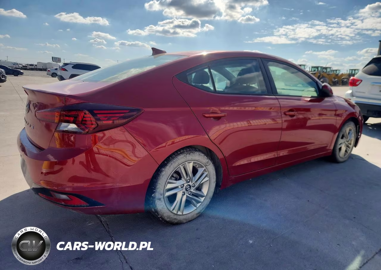 2019 Hyundai Elantra Sel VIN:5NPD84LF8KH439129 - 2