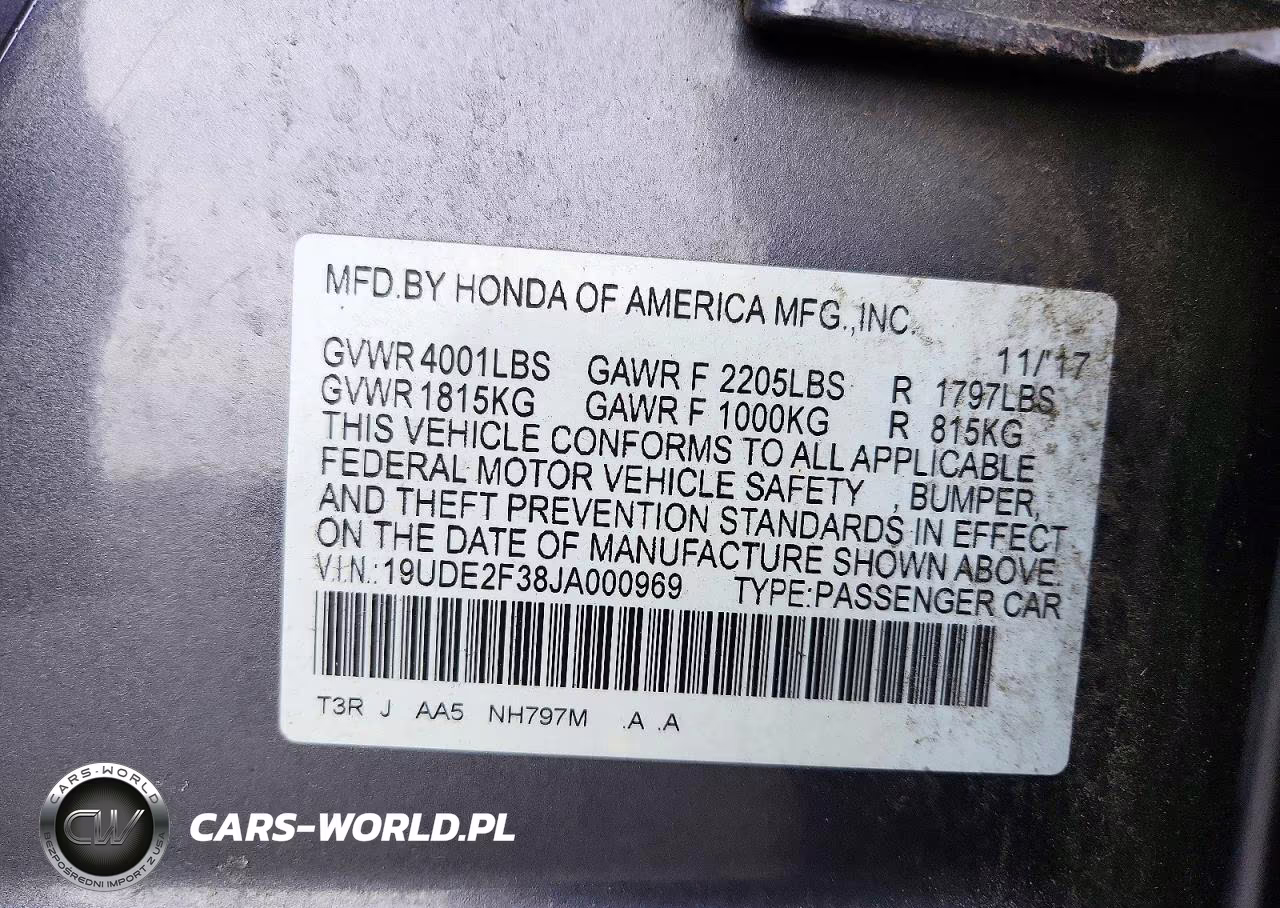 2018 Acura Ilx Base Watch Plus VIN:19UDE2F38JA000969 - 12