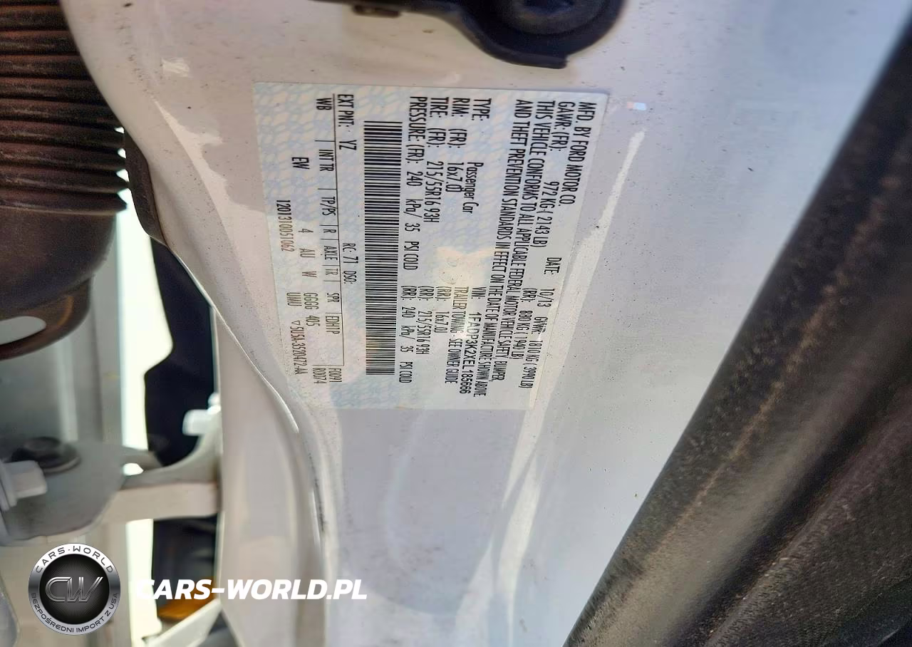 2014 Ford Focus Se VIN:1FADP3K2XEL185666 - 12