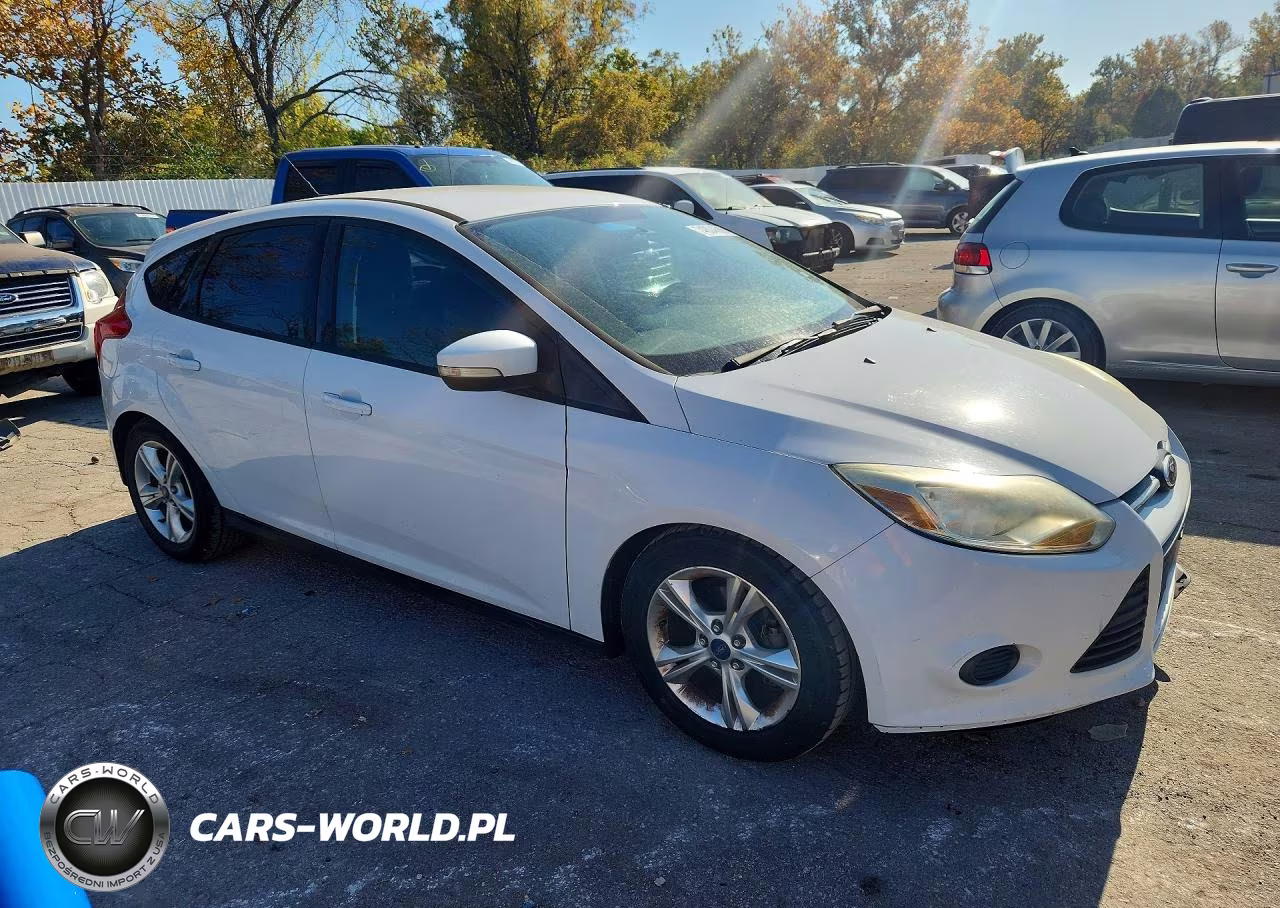 2014 Ford Focus Se VIN:1FADP3K2XEL185666 - 4