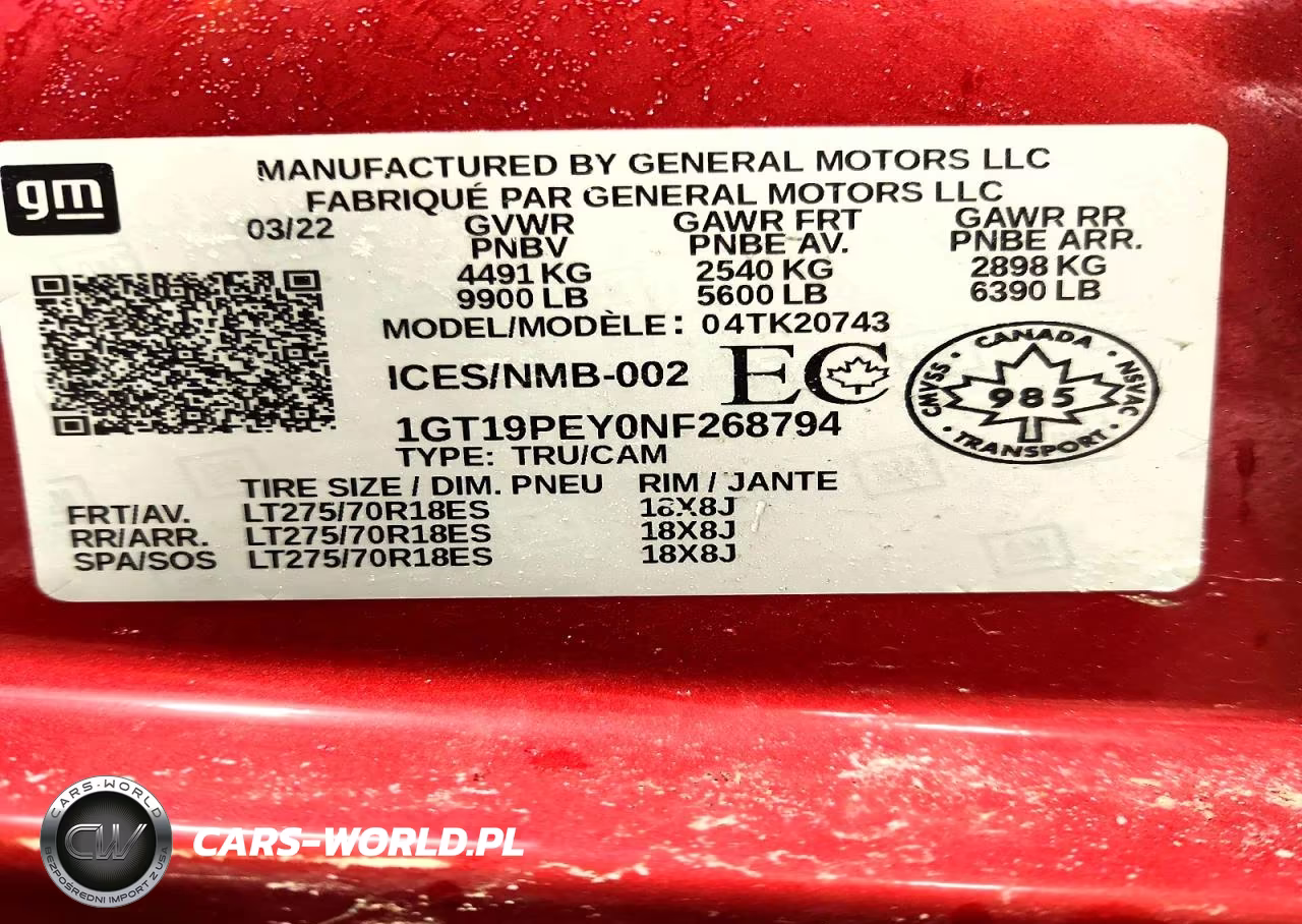 2022 GMC Sierra K2500 At4 VIN:1GT19PEY0NF268794 - 12