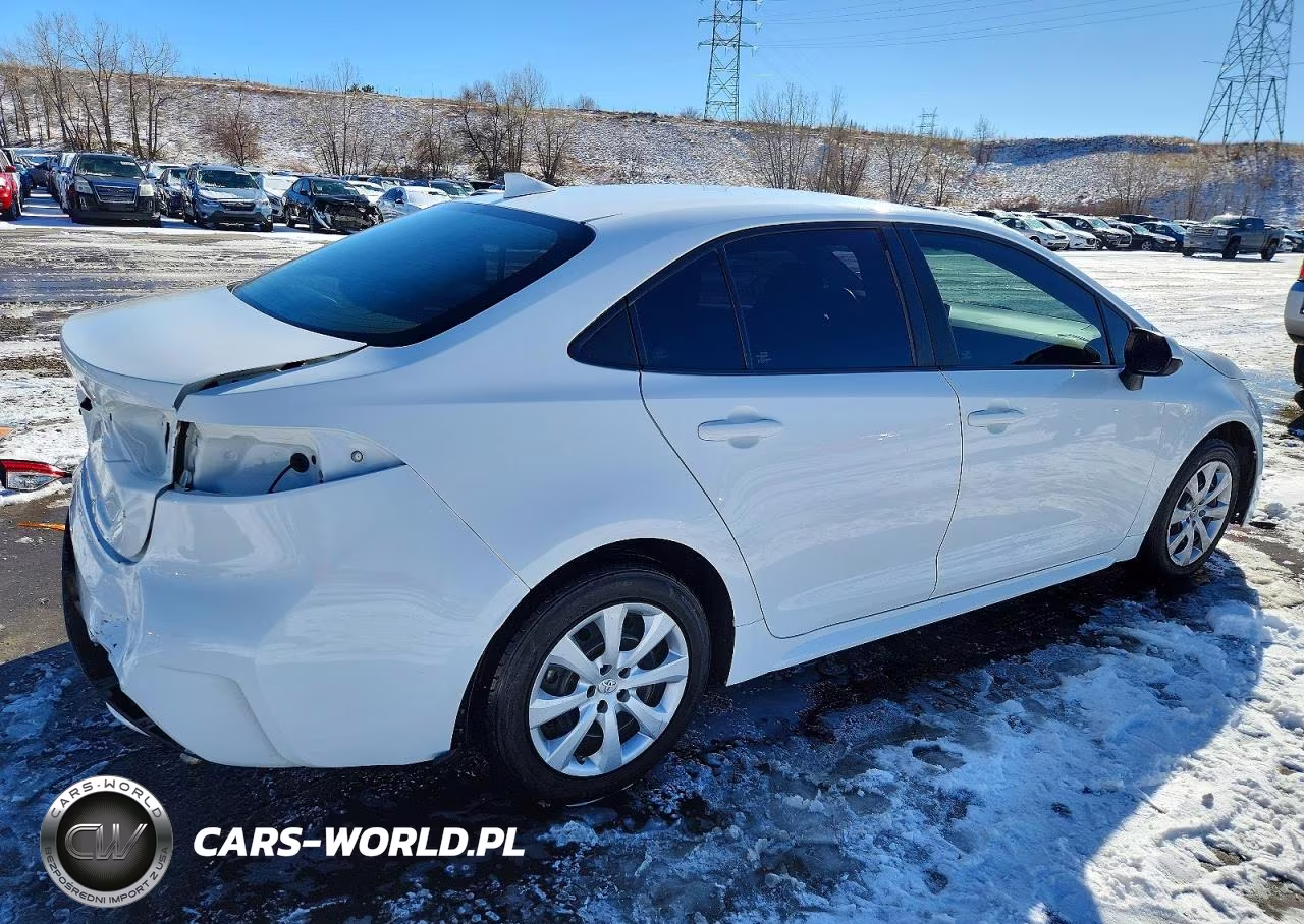 2021 Toyota Corolla Le VIN:5YFEPMAEXMP208210 - 3