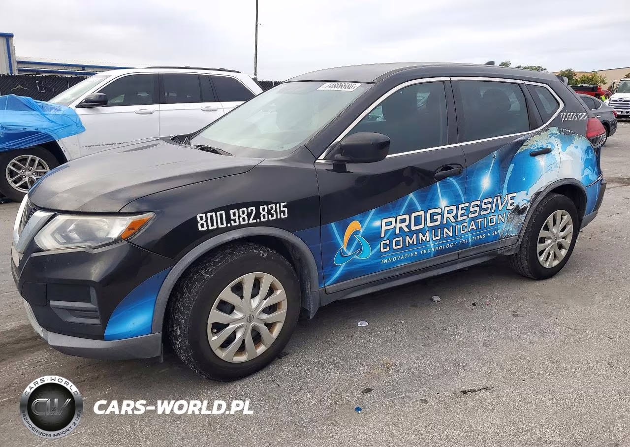 2017 Nissan Rogue S VIN:KNMAT2MT2HP597246 - 1