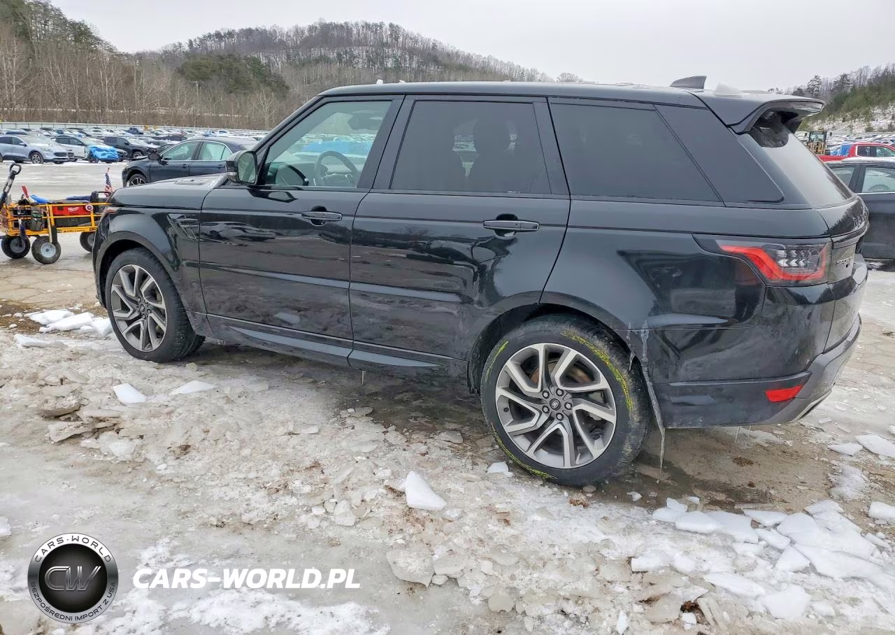 2022 Land Rover Range Rover Sport Hse Silver Edition VIN:SALWR2SU1NA244777 - 2