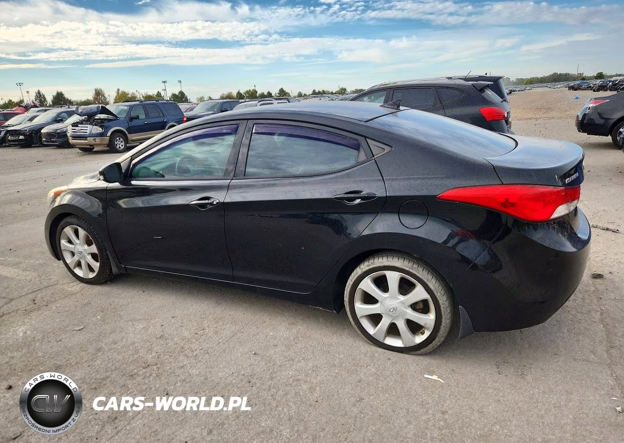 2013 Hyundai Elantra Limited VIN:5NPDH4AE0DH240802 - 2