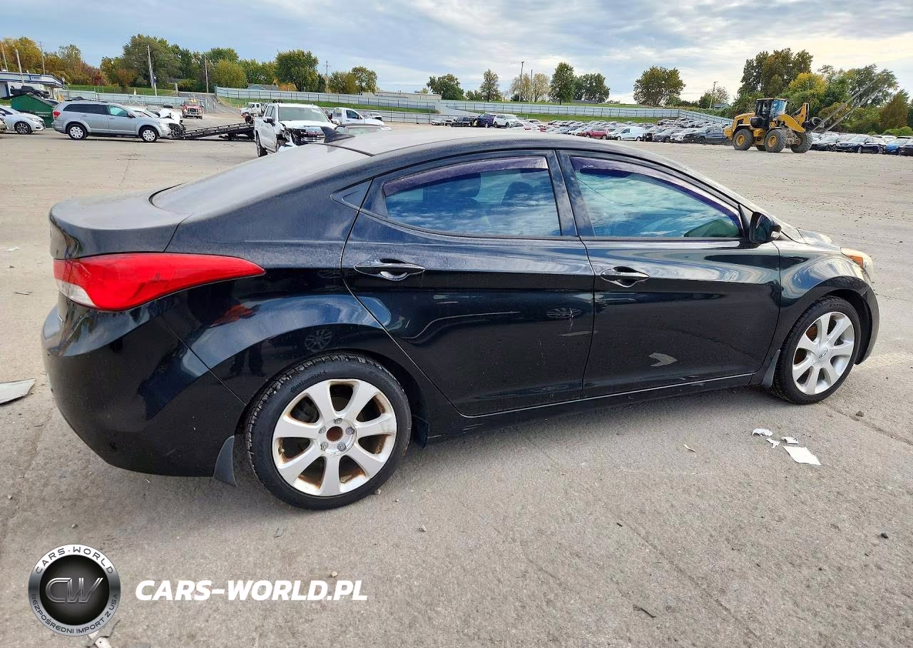 2013 Hyundai Elantra Limited VIN:5NPDH4AE0DH240802 - 3