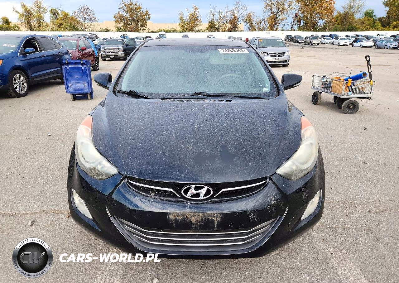2013 Hyundai Elantra Limited VIN:5NPDH4AE0DH240802 - 5