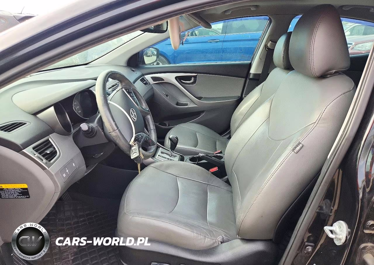 2013 Hyundai Elantra Limited VIN:5NPDH4AE0DH240802 - 7