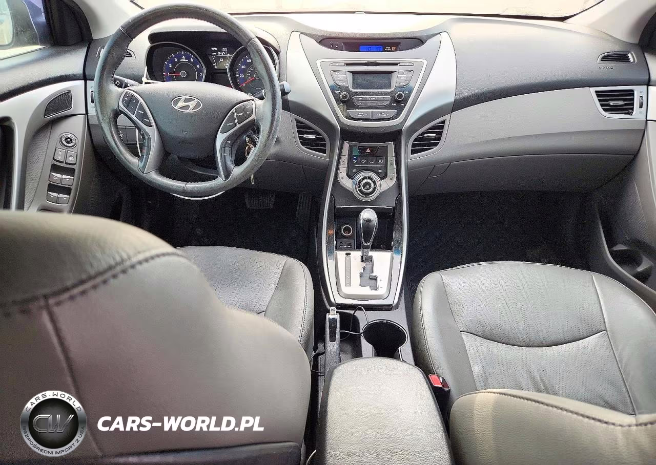 2013 Hyundai Elantra Limited VIN:5NPDH4AE0DH240802 - 8