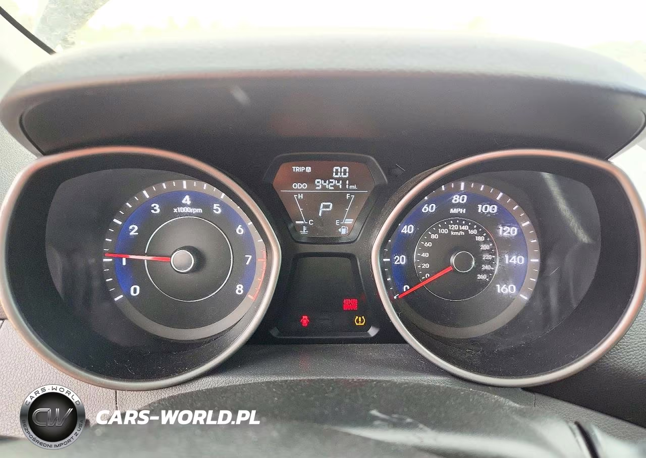 2013 Hyundai Elantra Limited VIN:5NPDH4AE0DH240802 - 9