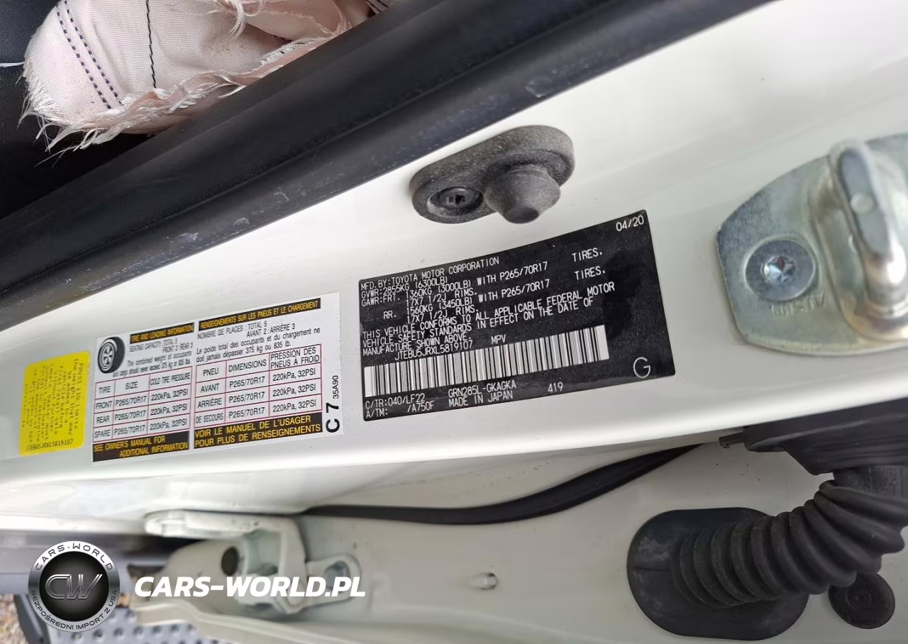 2020 Toyota 4Runner Sr5-Sr5 Premium VIN:JTEBU5JRXL5819107 - 10