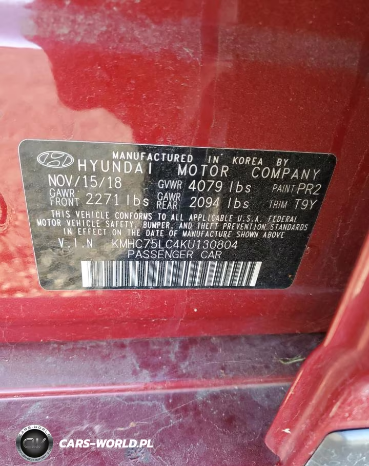 2019 Hyundai Ioniq Sel VIN:KMHC75LC4KU130804 - 12