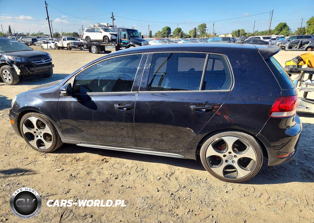 2012 Volkswagen Gti VIN:WVWGV7AJ9CW020037 - 2
