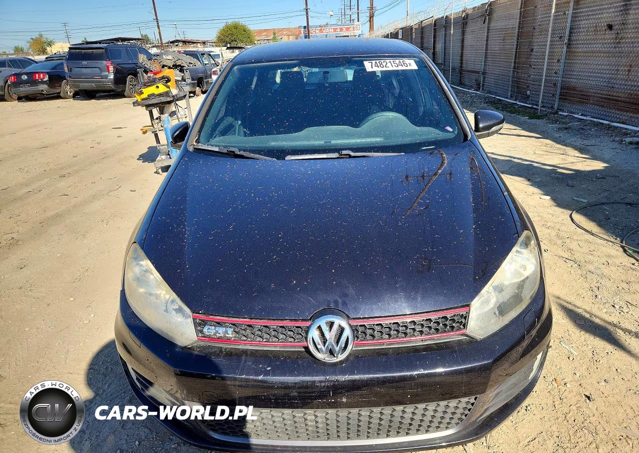 2012 Volkswagen Gti VIN:WVWGV7AJ9CW020037 - 5