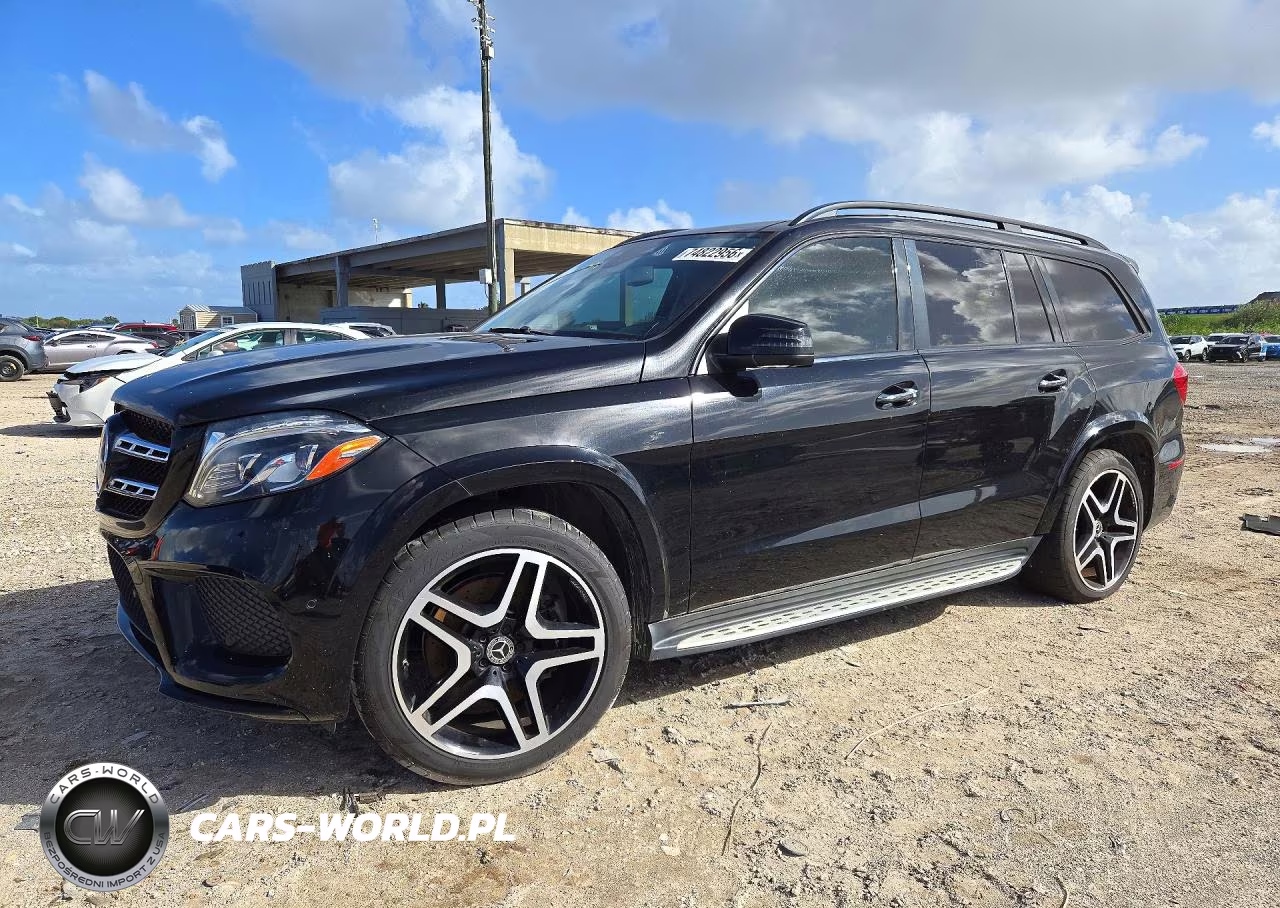 2018 Mercedes-Benz Gls 550 4Matic VIN:4JGDF7DE4JB086977 - 1