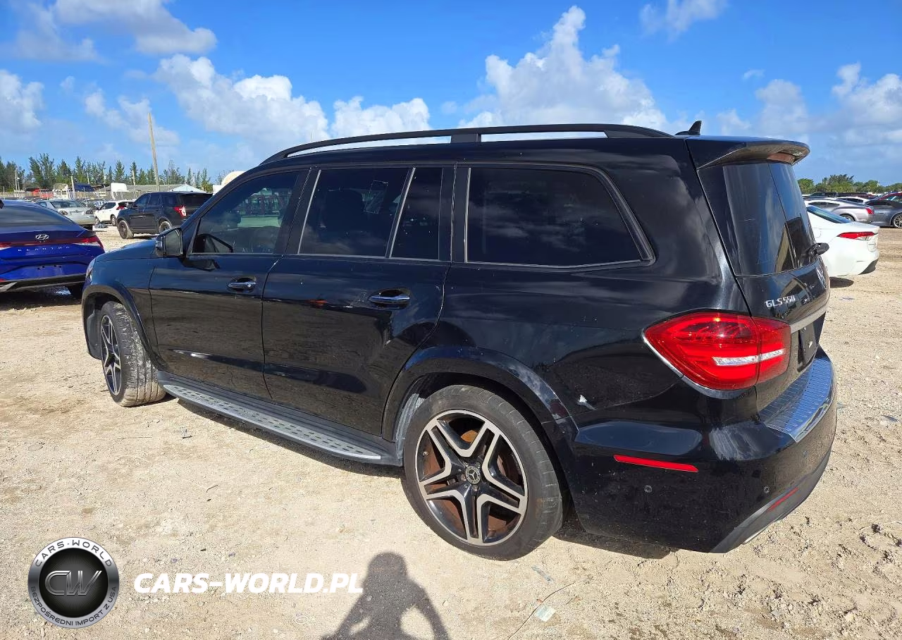 2018 Mercedes-Benz Gls 550 4Matic VIN:4JGDF7DE4JB086977 - 2
