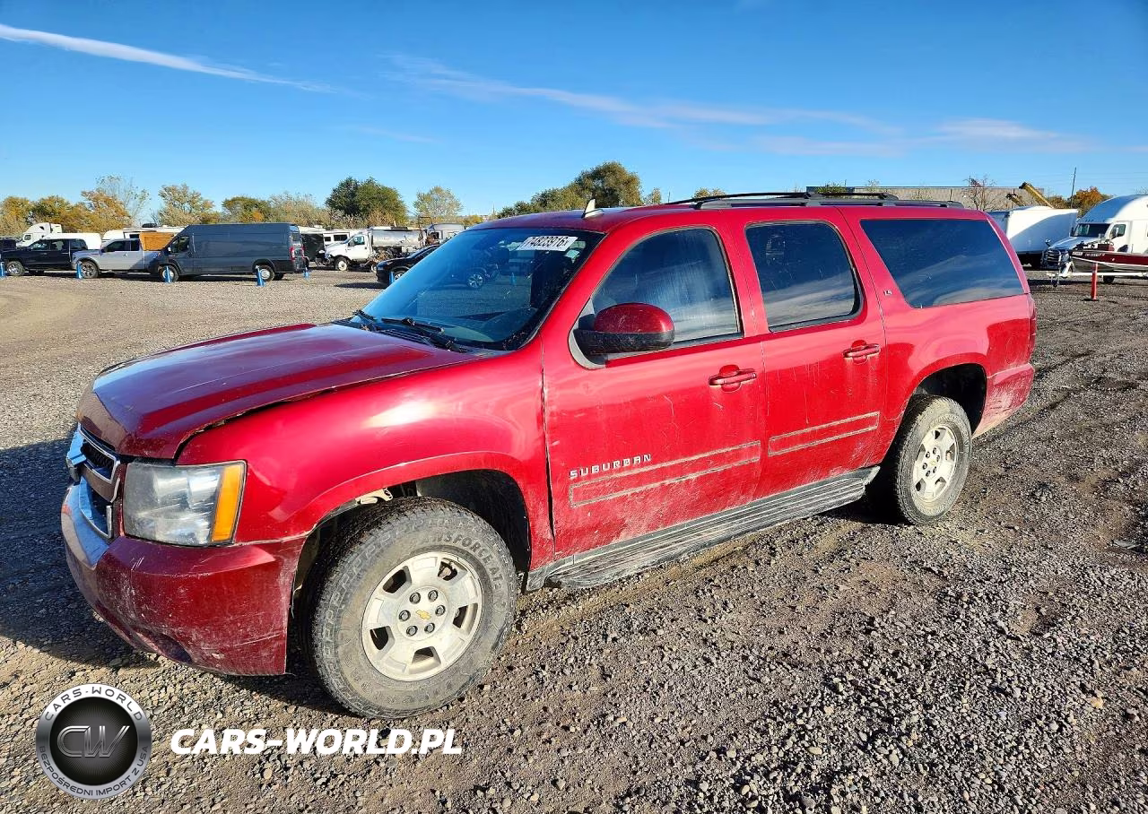 2013 Chevrolet Suburban K1500 Lt VIN:1GNSKJE7XDR219913 - 1