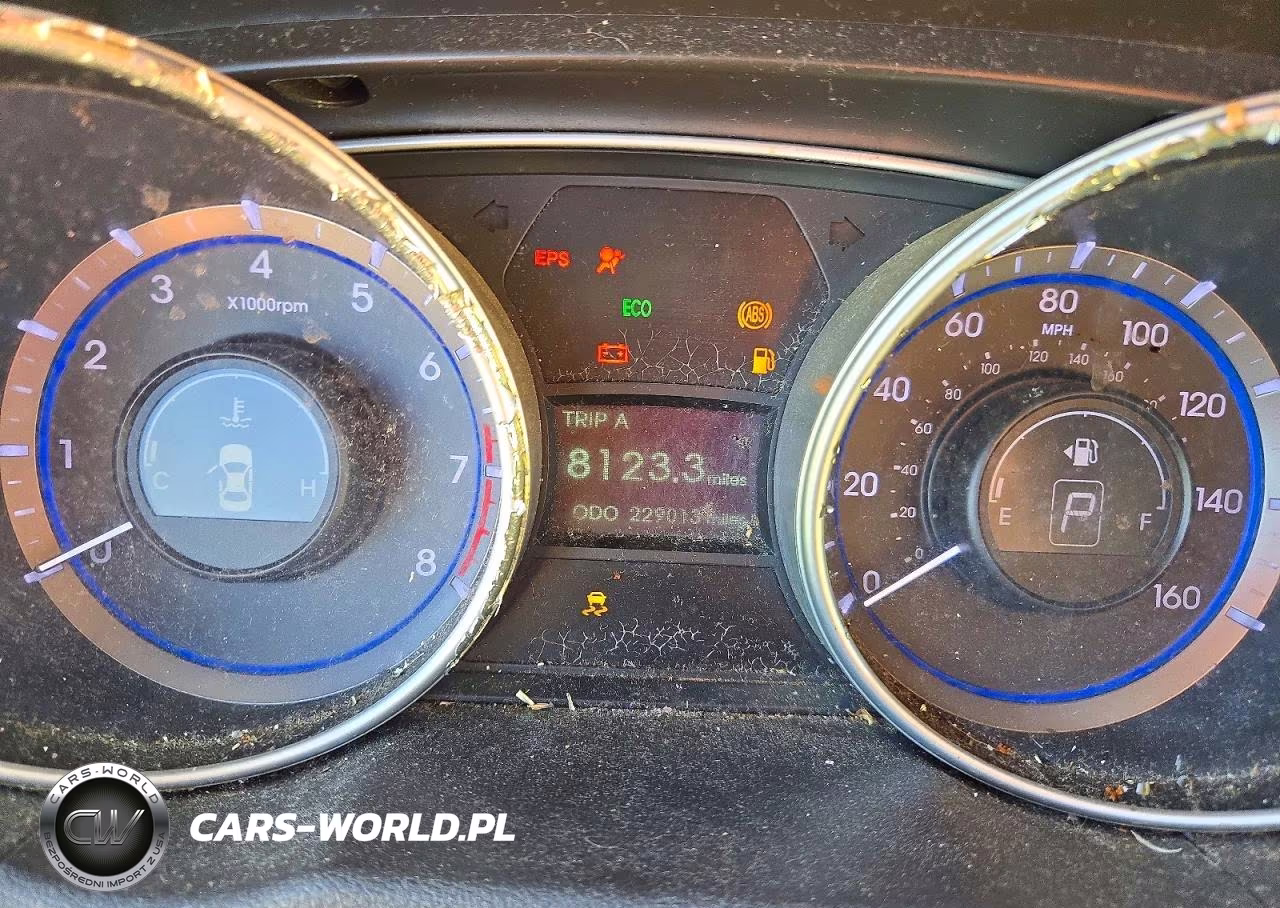 2012 Hyundai Sonata Gls VIN:5NPEB4AC1CH418008 - 9