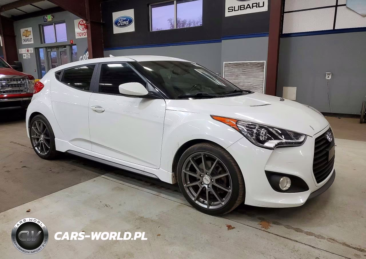 2014 Hyundai Veloster Turbo R-Spec VIN:KMHTC6AE5EU205763 - 4