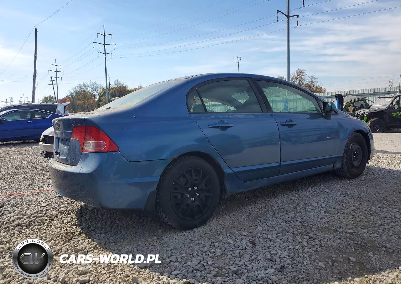2008 Honda Civic Lx VIN:1HGFA16588L069210 - 3