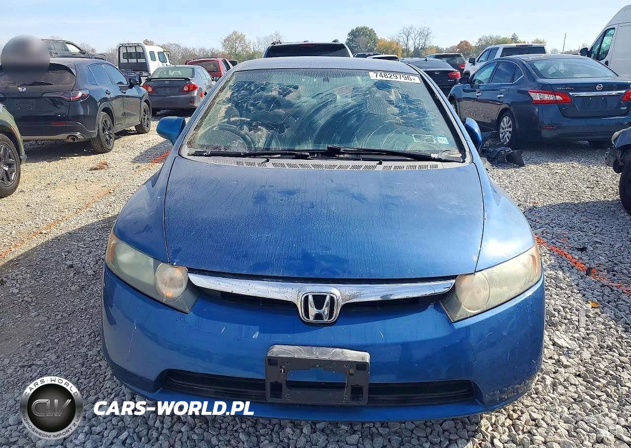 2008 Honda Civic Lx VIN:1HGFA16588L069210 - 5