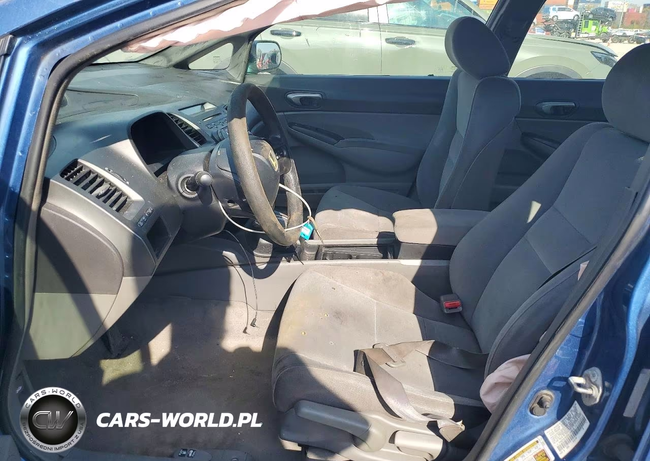 2008 Honda Civic Lx VIN:1HGFA16588L069210 - 7